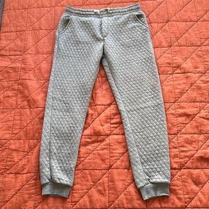 Marine Layer Corbet Quilted Joggers (Grey, Size Large)